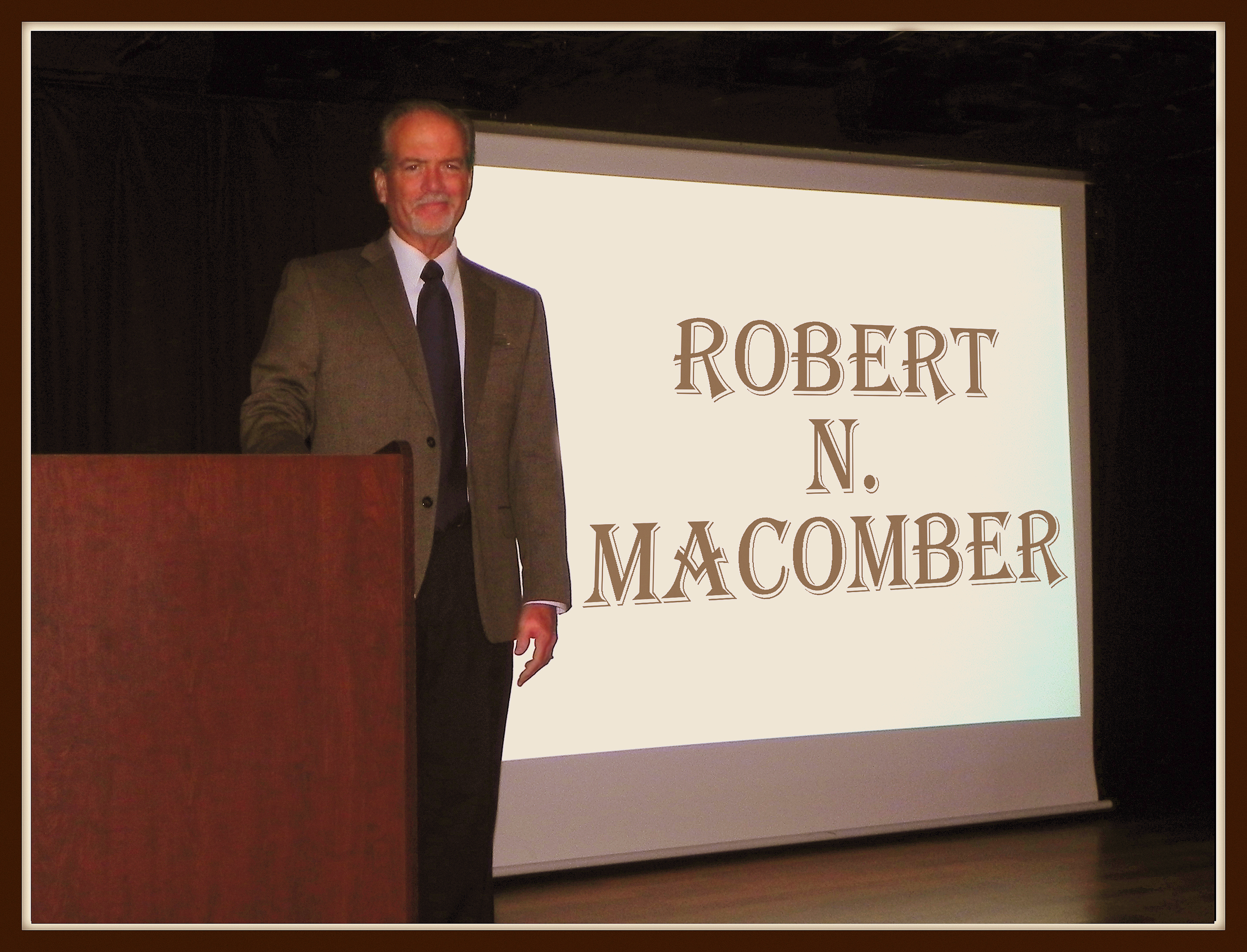 Robert N. Macomber lecture event